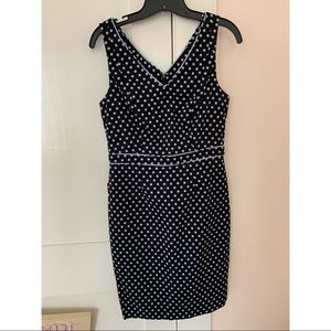 Polka Dot Sheath Dress